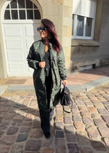 Charger l&#39;image dans la galerie, Long bombers kaki réversible léopard TANIA ( taille 36 au 46)