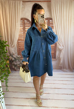 Charger l'image dans la galerie, Robe en jeans  LILIA (36 au 46)