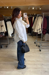 Chemise blanche uni EVANNE (36 au 44 )
