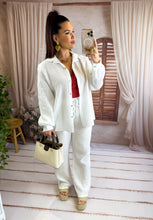Charger l'image dans la galerie, Chemise en gaz de coton blanc INAYA (34 au 48)