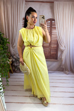 Charger l'image dans la galerie, Ensemble top + jupe jaune MANON (36 au 42)