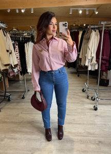 Jean mom fit slim DOUNIA (34 au 42)