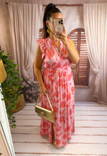 Charger l'image dans la galerie, Robe longue rose et fuchsia IZÏA  (38 au 48)