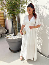 Charger l'image dans la galerie, Robe blanche PALOMA( 40 au 48 ) New