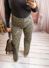 Charger l'image dans la galerie, Jeans wide leg léopard SALOU (36 au 46)