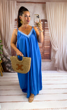 Charger l'image dans la galerie, Robe loose bleu roi LOUANA (40 au 48) New
