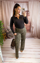 Charger l'image dans la galerie, Jeans wide leg léopard SALOU (36 au 46)