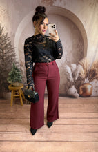 Charger l'image dans la galerie, Pantalon bordeaux MAILIS (34 au 46)