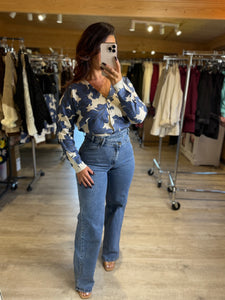 Jean bleu large LUCIA (34 au 42)
