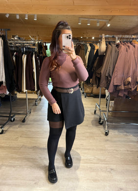 Jupe short noir KAM (36 au 50)