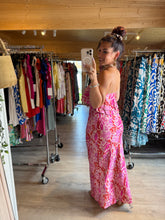 Charger l&#39;image dans la galerie, Robe bustier volant rose ☀️( 34/36/38 )