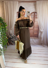 Charger l'image dans la galerie, Ensemble chocolat top + jupe AUSTRALIA (36 au 42)