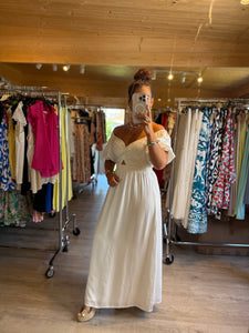 Robe blanche NIXA ☀️( s/m/l )