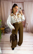 Charger l'image dans la galerie, Pantalon de costume fluide chocolat BILL