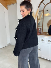 Charger l&#39;image dans la galerie, Veste noir Ariana ( 36 au 46)