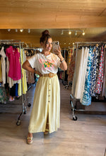 Charger l'image dans la galerie, Jupe Claudia jaune avec ceinture  ☀️( 34 au 46 )