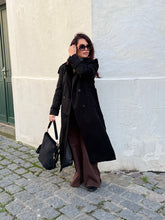 Charger l&#39;image dans la galerie, Manteau long noir COLETTE (34 au 44)
