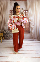 Charger l'image dans la galerie, Pantalon plissé terracotta ALMEA (34au 48)