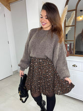 Charger l'image dans la galerie, Pull marron/taupe Inaya ( 34 au 46 )