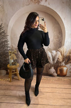 Charger l&#39;image dans la galerie, Short sequins chocolat ÉLICE (34 au 42)⭐️