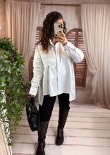Charger l'image dans la galerie, Chemise oversize blanche EMMA (38 au 48)