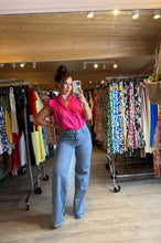 Charger l&#39;image dans la galerie, Chemisier fuchsia TATIANA ( reste taille s/m et 44 )