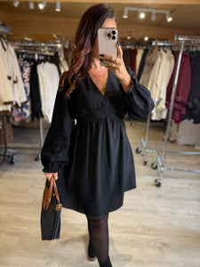 Robe courte noir ELA (36 au 48)