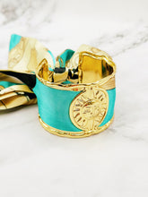 Charger l&#39;image dans la galerie, Bracelet ruban turquoise léopard ☀️
