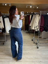 Charger l&#39;image dans la galerie, Jean bleu coupe large KARLA (36 au 46)