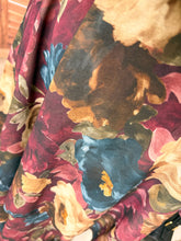 Charger l'image dans la galerie, Robe courte fleuri bordeaux LORIE (36 au 42)