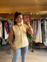 Charger l&#39;image dans la galerie, Gilet sans manches écru LOLA