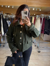 Charger l&#39;image dans la galerie, Veste kaki ARIANA (36 au 44)