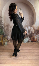 Charger l'image dans la galerie, Robe/short en dentelle noir ROXY (36 au 46)