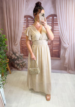 Charger l'image dans la galerie, Robe beige LISANDRA (36 au 42 )