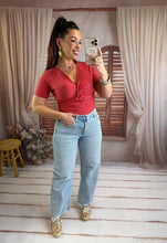 Charger l'image dans la galerie, Jeans ballon fit cropped CAMILLE (