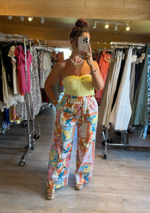 Pantalon jaune dolce vita ( 36 au 42 )