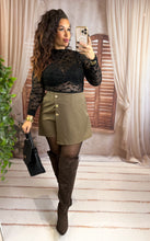 Charger l'image dans la galerie, Jupe/short taupe MARGOT (36 au 48)