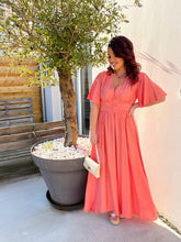 Charger l'image dans la galerie, Robe pêche  Paloma ( 40 au 48) New