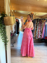 Charger l&#39;image dans la galerie, Robe rayé rose bijoux CALYPSO