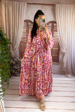 Charger l'image dans la galerie, Robe loose rose THAIS (38 au 46)