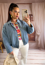 Charger l'image dans la galerie, Veste bombers en jeans GABY  ( 36 au 48)