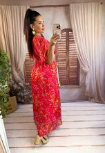 Charger l'image dans la galerie, Robe longue fleuri fuchsia /orange MIA (36 au 48) New