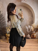Charger l&#39;image dans la galerie, Body beige à sequin argenté LIVIA (36 au 42 ) ⭐️