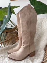 Charger l&#39;image dans la galerie, Botte santiag beige LALIA