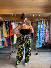 Charger l&#39;image dans la galerie, Pantalon noir citron ( 36 au 48 )☀️