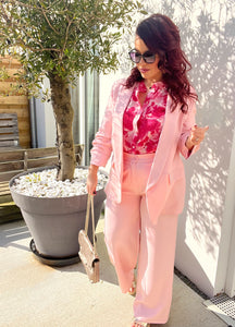 Blazer rose ANDREA ( 36 au 48 )