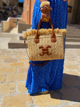 Charger l'image dans la galerie, Sac raphia camel c&amp;c PLAYA