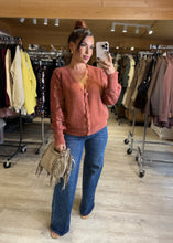 Charger l&#39;image dans la galerie, Jeans large bleu QUEEN (38 au 48)