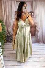 Charger l'image dans la galerie, Robe uni soleil beige ALIX (40 au 46)