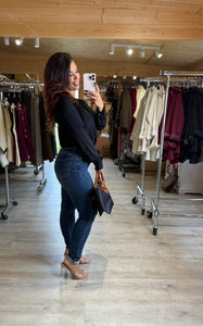Jean slim bleu FANNY (36 au 46)